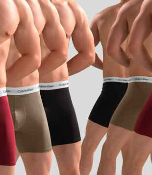 Calvin Klein Boxer Brief 3-Pack NB1770A Classic Fit Red