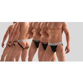 Boss Jockstrap 3-Pack 823 Bold Multi Zwart (051)