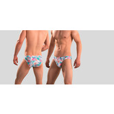 Manstore Beach Micro Brief M2379 Pink