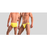 Manstore Beach Micro Tanga M2378 Gelb
