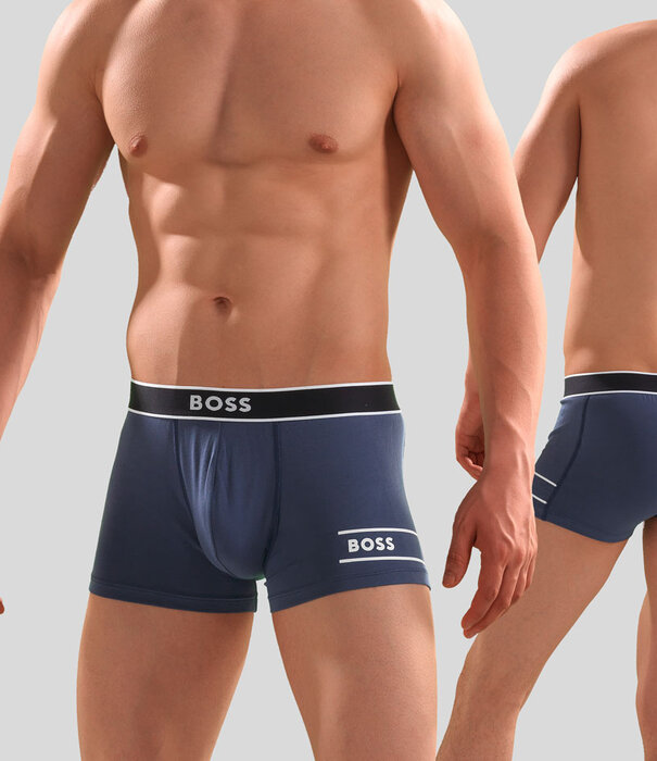 Boss Trunk 716 24 Logo Blauw