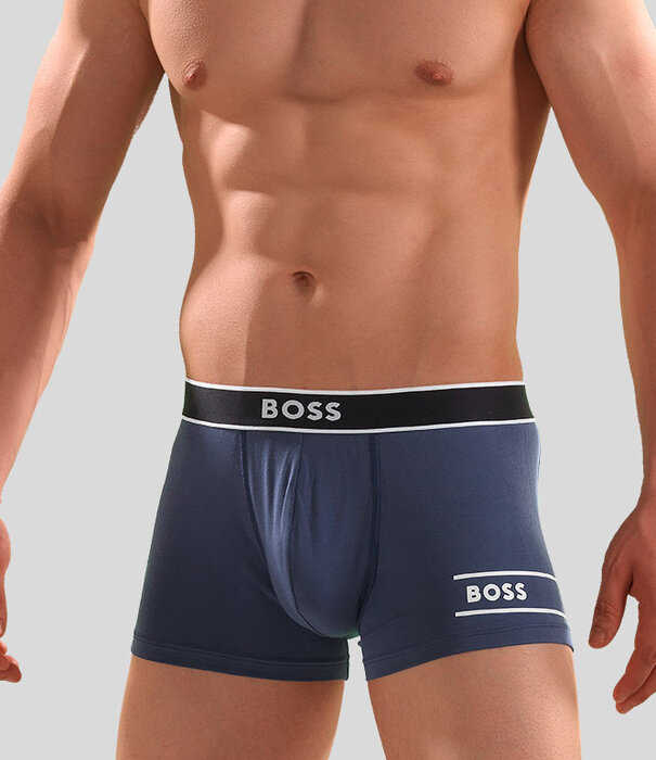 Boss Trunk 716 24 Logo Blauw