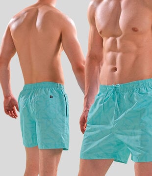 Calvin Klein Swim Short 053 Medium Drawstring Turquoise