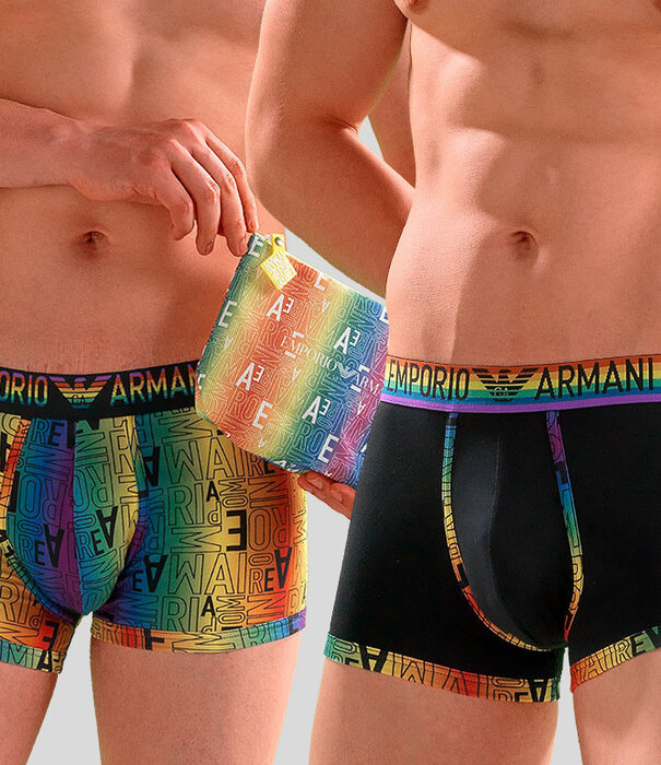Emporio Armani Trunk 2-Pack 4R513 Rainbow (799)