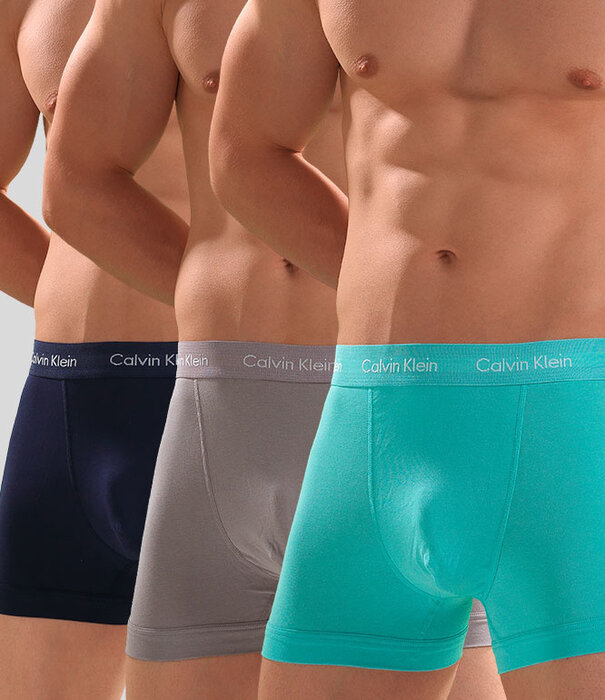 Calvin Klein Trunk 3-Pack U2662G Blue