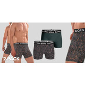 Bjorn Borg Boxershort 2-Pack 174 Bamboo Multi Groen (251)