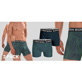 Bjorn Borg Boxershort 2-Pack 174 Bamboo Multi Blauw