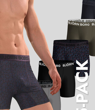 Bjorn Borg Boxershort 5-Pack 028 Performance Black