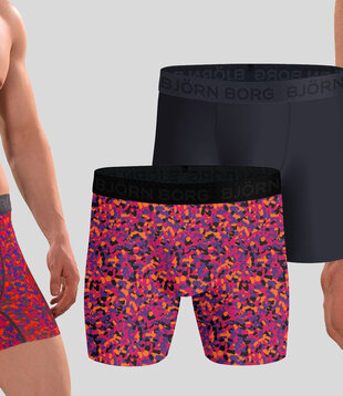 Bjorn Borg Boxershort 2-Pack 026 Performance MP004 Blue