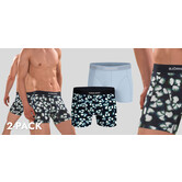 Bjorn Borg Boxershort 2-Pack 025 Premium Cotton Stretch MP002 Blau