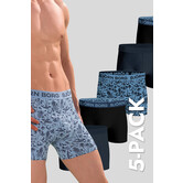 Bjorn Borg Boxershort 5-Pack 016 Cotton Stretch MP005 Multi Blauw