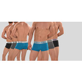 Calvin Klein Low Rise Trunk 3-Pack NB3074A Microfiber Reconsidered Steel Multi Blauw
