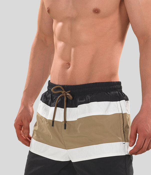 Boss Swim Short 700 Rico Multi Bruin (451)