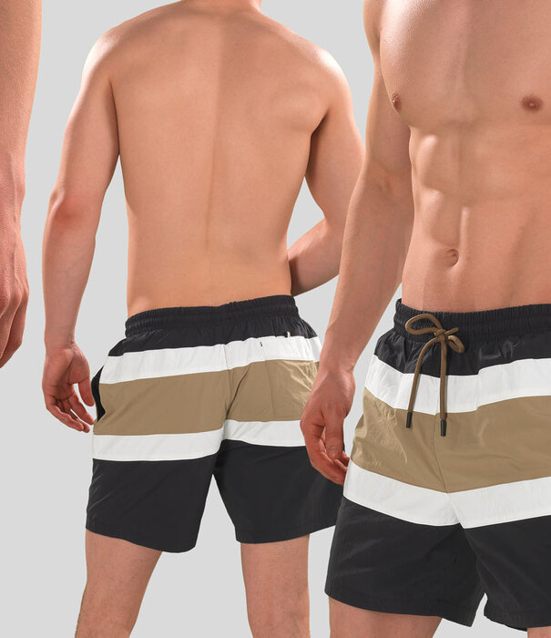 Boss Swim Short 700 Rico Multi Bruin (451)