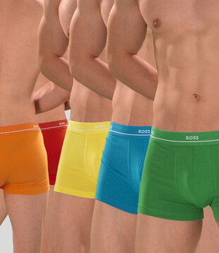 Boss Trunk 5-Pack 799 Essentials Rainbow (799)