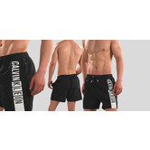 Calvin Klein Swim Short 991 Medium Drawstring Zwart