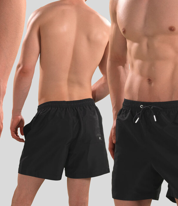 Calvin Klein Swim Short 991 Medium Drawstring Schwarz