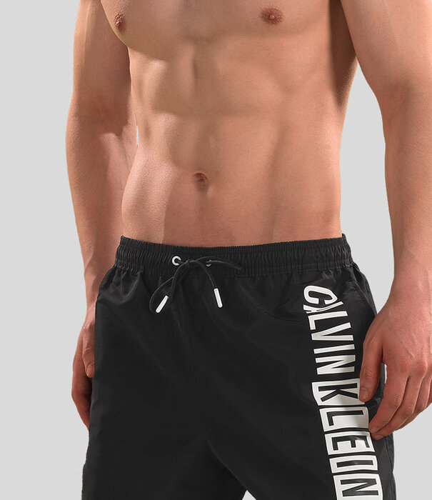 Calvin Klein Swim Short 991 Medium Drawstring Schwarz
