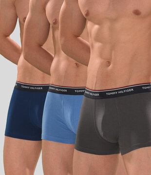 Tommy Hilfiger Trunk 3-Pack 842 Premium Essentials Blue