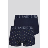 Hom Boxer Brief 2-Pack 809 Davide Multi Blauw