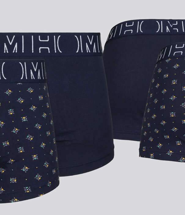 Hom Boxer Brief 2-Pack 809 Davide Multi Blauw