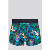 Hom Boxer Brief 711 Yoni Multi Blauw