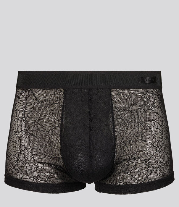 Hom Boxer Brief Temptation 752 Jon Transparant Zwart (055)