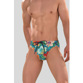 Hom Swim Mini Slip 761 Dino Multi Blauw