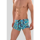 Hom Swim Boxer 742 Alain Multi Blauw