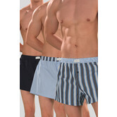 Tommy Hilfiger Woven Boxershort 3-Pack 847 Print Blau