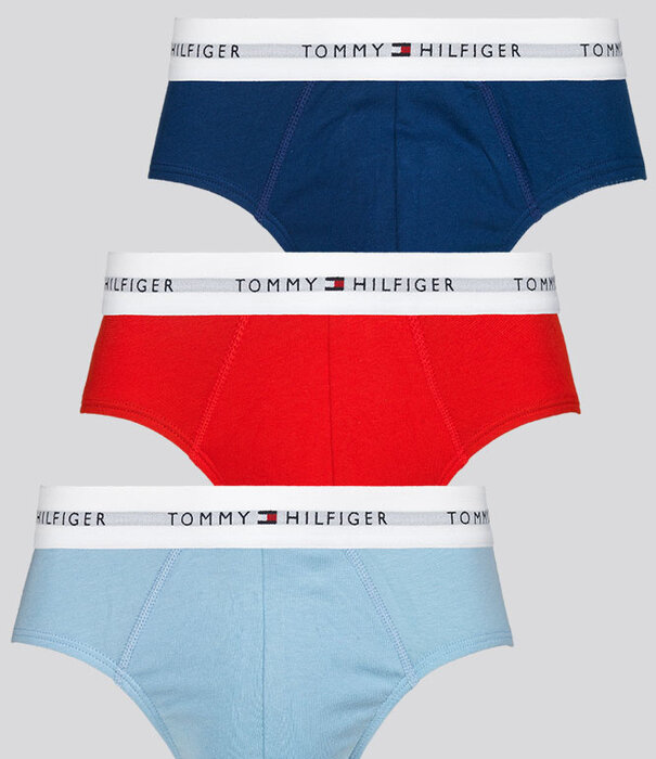 Tommy Hilfiger Slip 3-Pack 764 Blauw/Rood