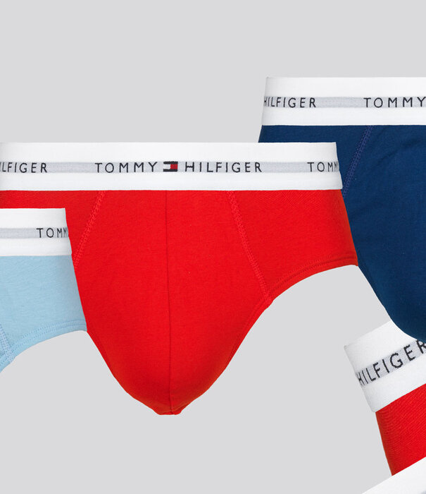 Tommy Hilfiger Slip 3-Pack 764 Blauw/Rood