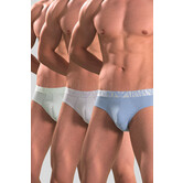 Emporio Armani Brief 3-Pack 4R726 Groen/Paars