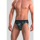 Schiesser Rio Slip 203 Microfiber Blau/Grün
