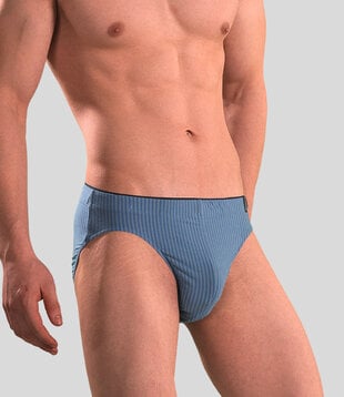 Schiesser Slip 046 Modal Multi Blauw