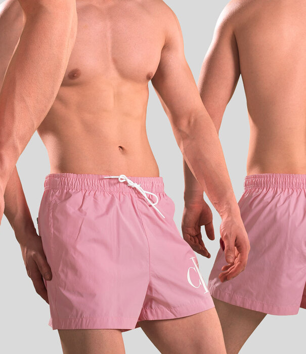 Calvin Klein Swim Short 967 Short Drawstring Pink