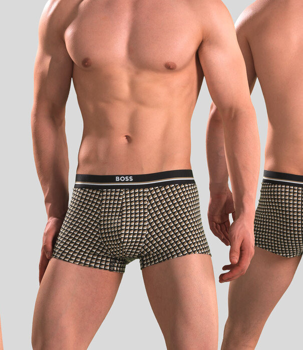 Boss Trunk 949 Minipattern Schwarz