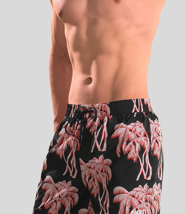 Diesel Swim Short QIAX Rio Schwarz