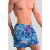 Diesel Swim Short KLAS Ken Multi Blauw