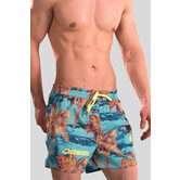 Diesel Swim Short KLAS Ken Multi Blauw