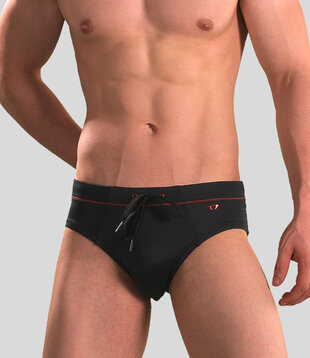 Diesel Swim Slip NKAC Alfie Black