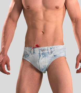 Diesel Swim Slip KHAB Alfie Blue