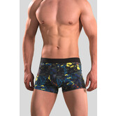 Hom Boxer Brief 715 Tyson Multi Zwart (051)