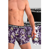 Bjorn Borg Boxershort 2-Pack 923 Bamboo Cotton Blend MP002 Schwarz