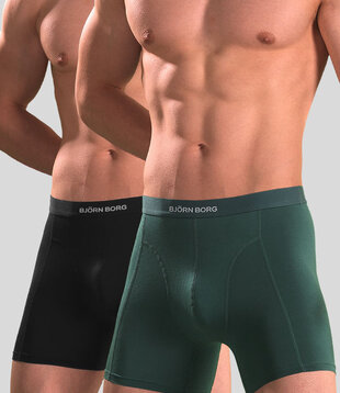 Bjorn Borg Boxershort 2-Pack 897 Lyocell Green/Black