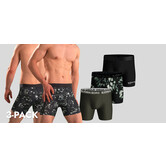 Bjorn Borg Boxershort 3-Pack 891 Performance Multi Groen (251)