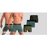 Bjorn Borg Boxershort 3-Pack 886 Premium Cotton Stretch Grün