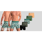 Bjorn Borg Boxershort 5-Pack 882 Cotton Stretch MP002 Multi Groen (251)