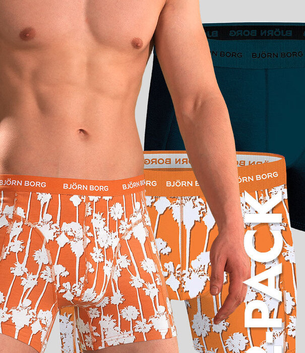 Bjorn Borg Boxershort 2-Pack 881 Cotton Stretch Red