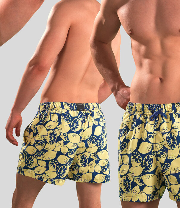 Bjorn Borg Swim Short 872 Limoncello Multi Geel (201)